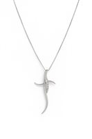 Necklace Idee Preziose dal 1987 Woman in White Gold Diamante 0.06 Ct IP.CK18B/36D - IP.CK18B/36D